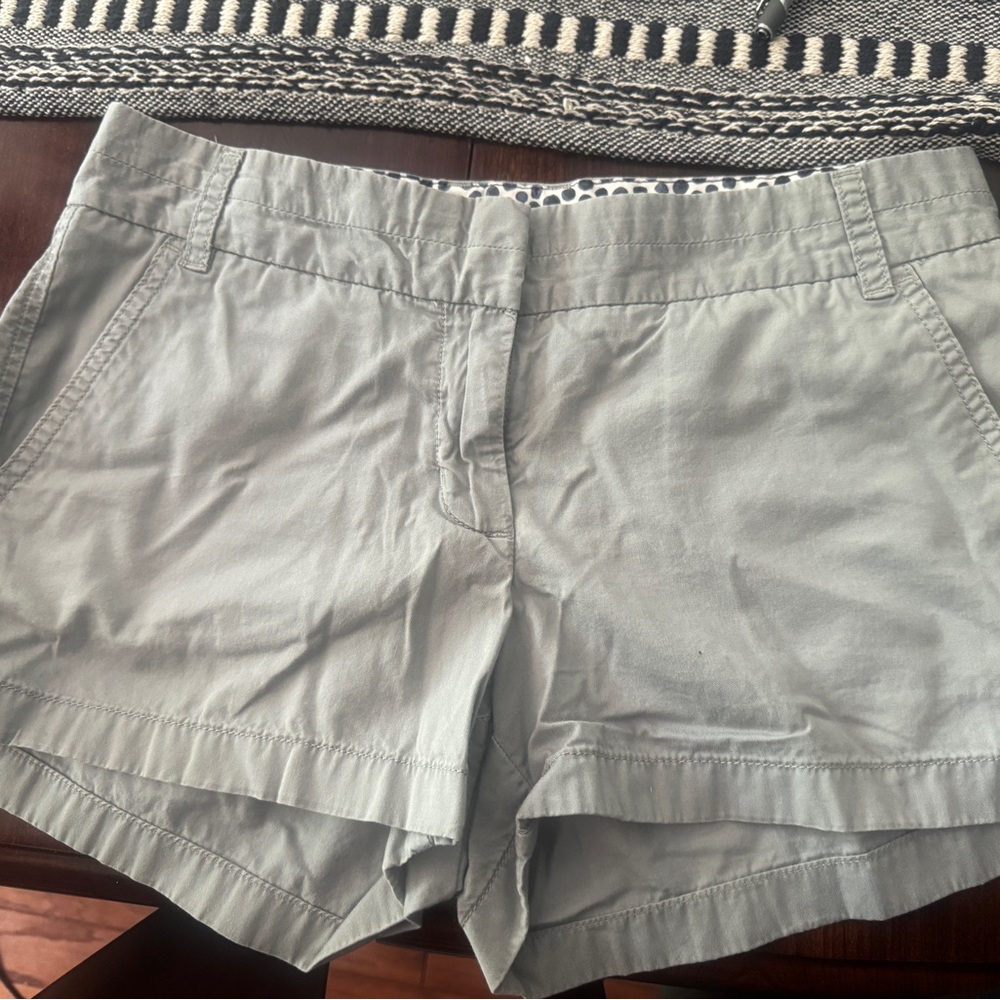 J. Crew Gray Cargo Shorts Casual Style